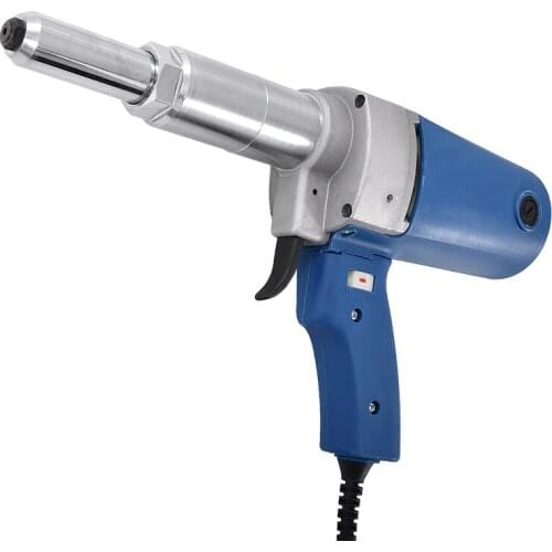 P1M-SA3-5 Electric Rivet Gun Electric Riveter Gun Riveting Tool Pull Nail Gun 7000N 23MM Work Trip 220v / 50HZ 400W Hot Selling