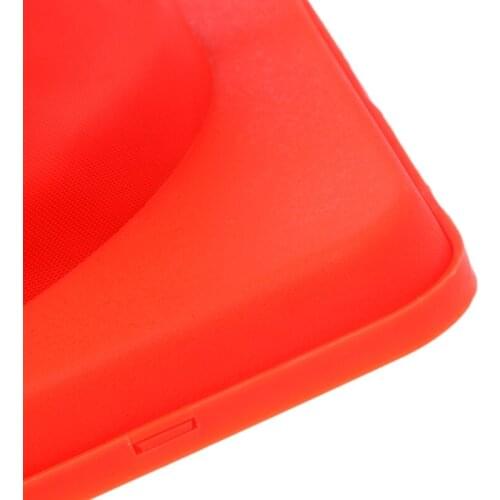 42cm Folding Road Safety Warning Sign Traffic Cone Orange Reflective Tape
