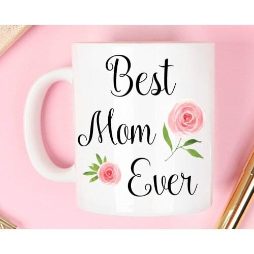 Best Mom Mug Tea Cups Beer Mugs Mother Gifts Coffee Mugs 350ml Mama Gift Ceramic Cup and Mug
