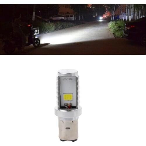 12W H6 Motorcycle Bulb LED Lamp Hi/Lo Beam Headlight Front Light For Honda Kawasaki