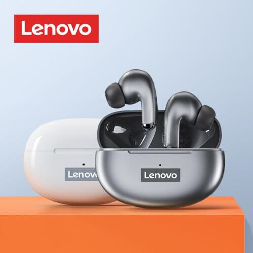 Original Lenovo LP5 TWS Wireless Earphone Bluetooth 5.0 Dual Stereo Noise Reduction Bass New Upgraded Version Touch Earbuds