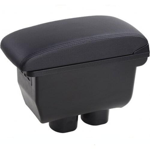 For Nissan Sylphy Versa Tiida Latio Armrest Box 2007-2011 PU Leather central Store Conten box