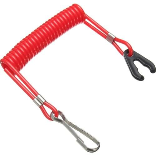 Outboard stop Kill Switch Boat Motor Kill Stop Cut off Switches Switch & Safety Tether Lanyard Plastic for Yamaha /Tohatsu