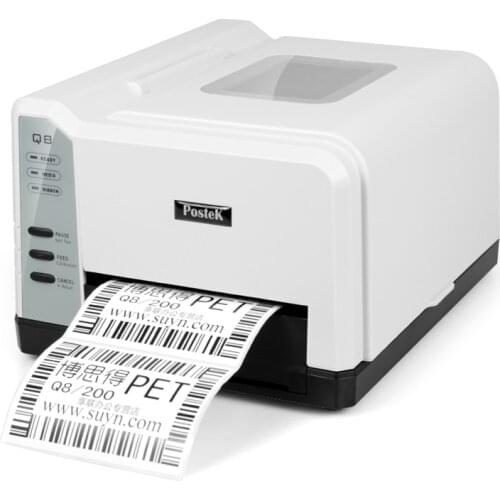 Barcode Printer Thermal Thermal Transfer Printer Jewelry Label ABS Label Washed Mark Printing For POSTEK Q8