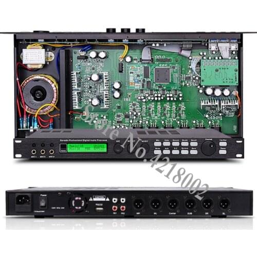 Digital Effect Processor System Sound Controller System Device Anti-howling Computer Debugging Interface Reverberation Balance