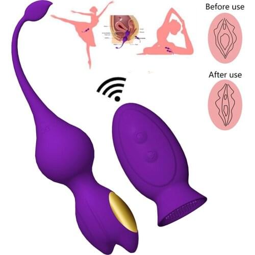 Sex Wireless Vagina Ball Muscle Tighting Exercise Kegel Balls Vibrator Clitoris Stimulator Ben Wa Ball Bullet Vibrators Sex Toys