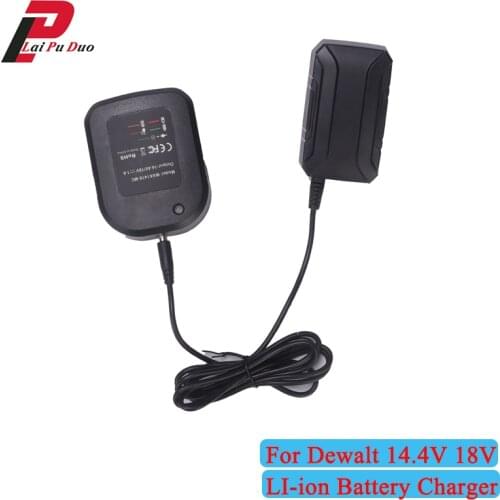 Replacement Charger For Dewalt 14.4V- 20V Slide Style Li-ion Battery Charger 1A DCB107 DCB115 DCB112 DCB143 DCB206