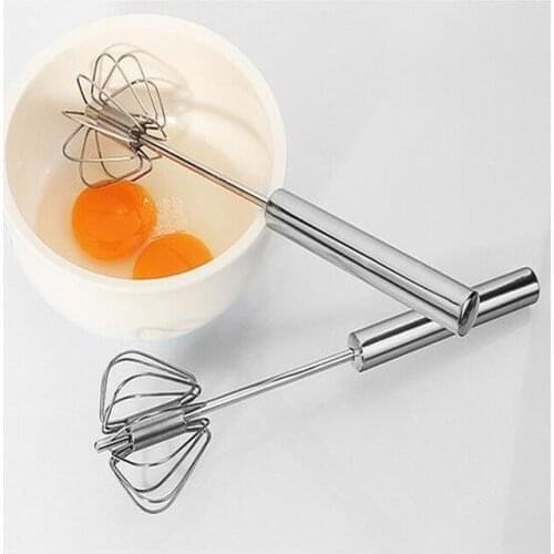 Stainless Steel Whisk Turbo Hand Whisk Whips Mixes Cream Eggs Salad Dressings kitchen home Hand Push Mixer 100pcs