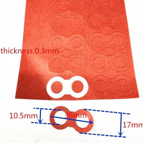18650 li-ion battery anode insulation gasket Insulator Ring for 18650 2s Li-ion battery anode hollow point insulator gasket