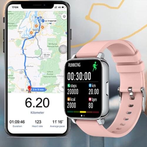 2021 Fashion P36 1.69 Inch Smartwatch Men Full Touch Multi-Sport Mode With Smart Watch Women Heart Rate Monitor For IOS Android