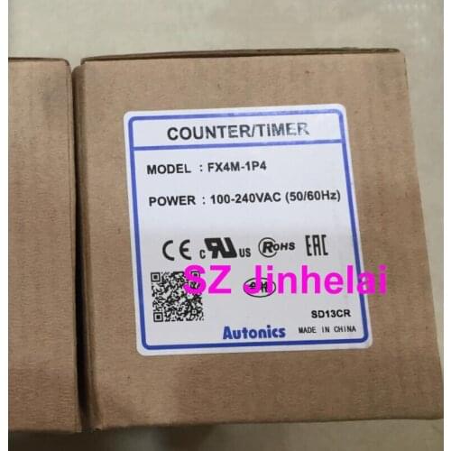 AUTONICS FX4M-1P4 Authentic original Count relay COUNTER/TIMER 100-240VAC (Replace FX4) счетчик гейгера