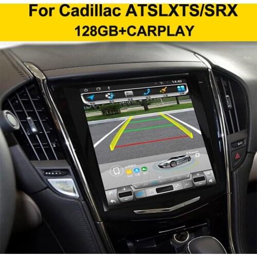For Cadillac Atsl Xts Srx Cts SLS 2013-2017 Car Radio Automotivo 10.4'' Telsa Vertical Screen Android 10 Multimedia Player GPS
