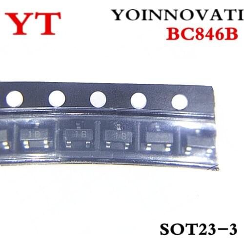 100pcs/lot BC846B 1B BC846 IC SOT-23 best quality