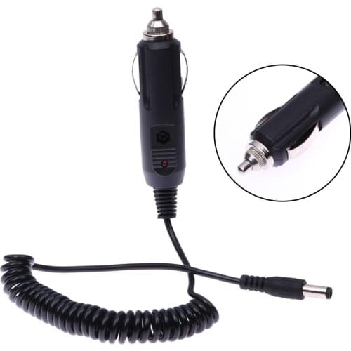 DC 12V Car Charger Charging Cable for Baofeng Radios UV-5R 5RE PLUS UV5A