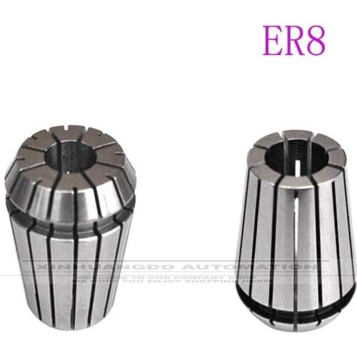 ER8 Collet Spring Collet Chuck for Spindle Motor Engraving/Grinding/Milling/Boring/Drilling/Tapping 1PCS