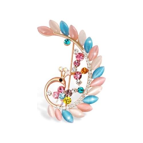 HUARONGKANGYOU Flower Brooches For Clothes