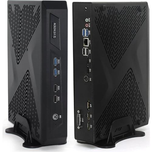 Gaming computer Intel i7 9700F i3 9100F NVIDIA GTX 1050TI 4G i5 7500 mini pc with HDMI DVI DP desktop computador