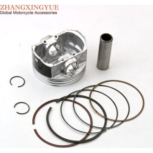 Motorcycle 72mm Piston Kit for Benelli BJ250-15A TNT250 BJ 250cc 4-Stroke 172FM Engine