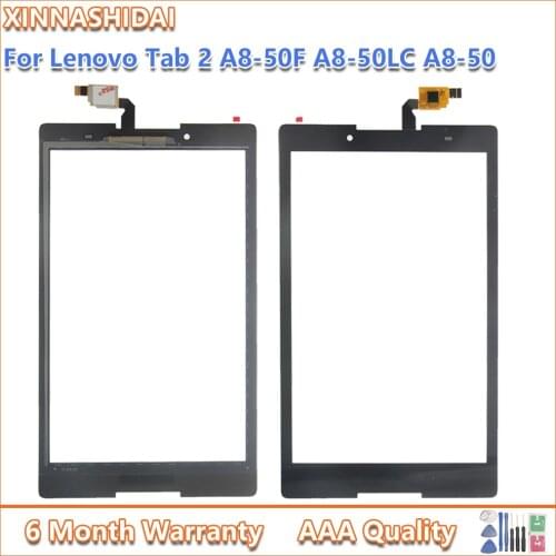 NEW For Lenovo Tab 2 A8-50F Tab2 A8-50LC Touch Sensor Glass Digitizer Panel A8-50 Touch Screen