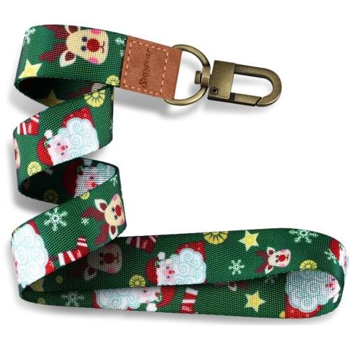 New pattern Straps Rope Mobile Phone Neck Strap Christmas Lanyard for ID key Card USB badge holder DIY Lariat Lanyard Hang Rop