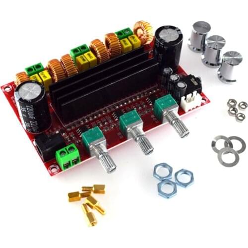 TPA3116D2 2.1Subwoofer power amplificador 80W*2+100W 2.1 Digital Audio Amplifier for 4-8 ohm Speaker D3-005