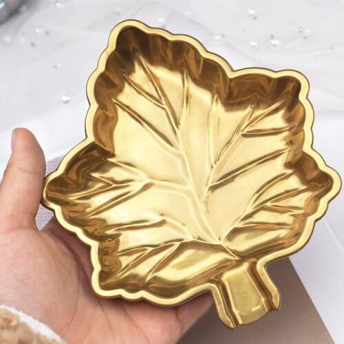 Maple Leaf Shape Dish Ashtray Silicone Mold Make Your Own DIY Home Decor Tray Mold Resin Craft Fluid Art Craft Supplies