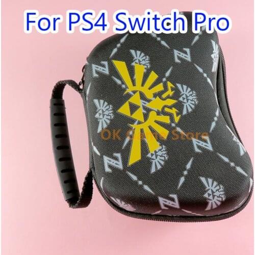 10pcs/lot Handbag Protective Game Controller Carrying Pouch Storage Travel bag For PS4 NS Switch Pro Eva Hard Bag Sleeve