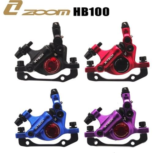 Zoom xtech HB100 mtb bike pulling Disc brake hydraulic Set Front & Rear Calipers for bike parts