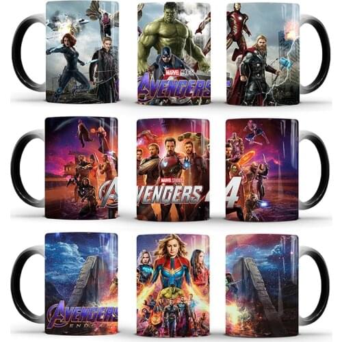 1Pcs New 350ml Magic Color Changing Mugs Ceramic Coffee Milk Cups Best Gift for Family Children Friends