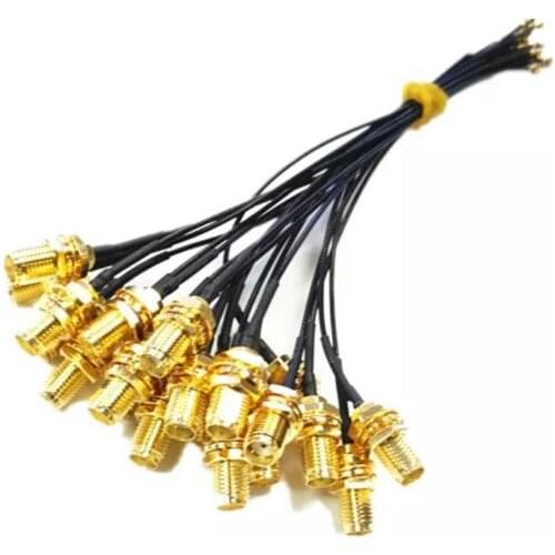 5PCS 20cm Extension Cord UFL to RP SMA Connector Antenna WiFi Pigtail Cable IPX to RP-SMA Jack Female SMA to IPX 1.13