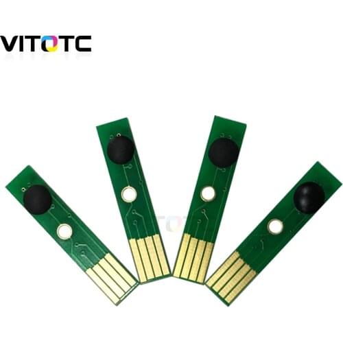 8pcs/2Set Toner Chip Compatible For Fuji Xerox Docuprint CP305d CM305df CP305 CM305 Cartridge Reset Refill CT201632-CT201635