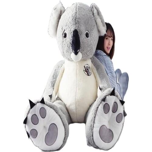 80cm Giant Hung Big Australia Koala Cotton Plush Soft Toy Doll Stuffed Animal Gift