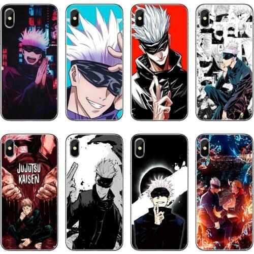 Jujutsu Kaisen Gojo Satoru Anime Phone Case For Samsung Galaxy A71 A70 A60 A51 A50 A41 A40 A31 A30 A20E A21S A12 A10 A7 A5 A3