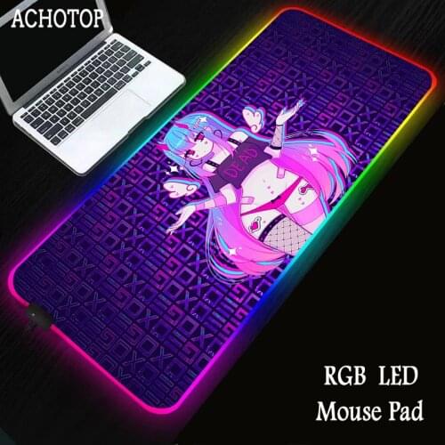 ART RGB Gaming Computer Mousepad Large Big Gamer Desk Carpet Mouse XL LED Mouse Pad Gaming Accessories Backlit Keyboard Mice Mat