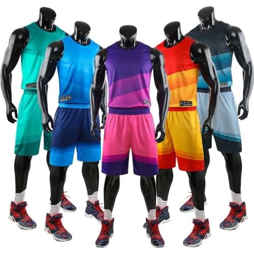 Men Basketball Jerseys shorts With Pockets, Youth Cheap college Throwback Basketball Uniforms Clothes, Kits Basketball tracksuit