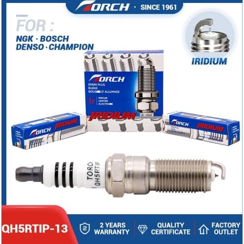 Torch China Iridium Platinum Spark Plug QH5RTIP-13 Fit For MAZDA Fit For Ford Fit For FOR Pentium NGK ILTR5A-13
