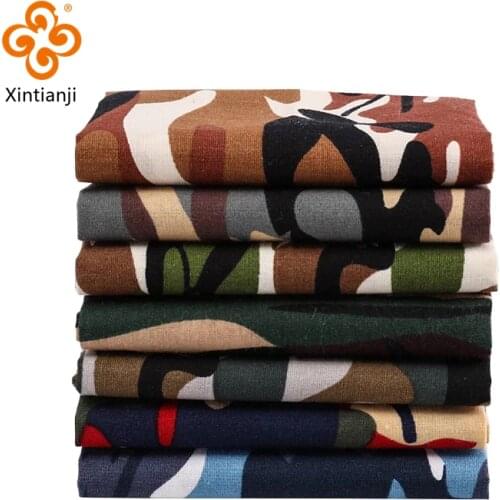 Cotton Camouflage Fabric By Yards Hot Sale Poplin Fabric For Mens Cloths 45*145cm/Pc TJ1343