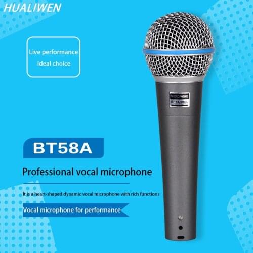 Classic Traditional Wired Handheld Microphone Vocal Karaoke Singing Dynamic Microphone Clear Voice Microphone