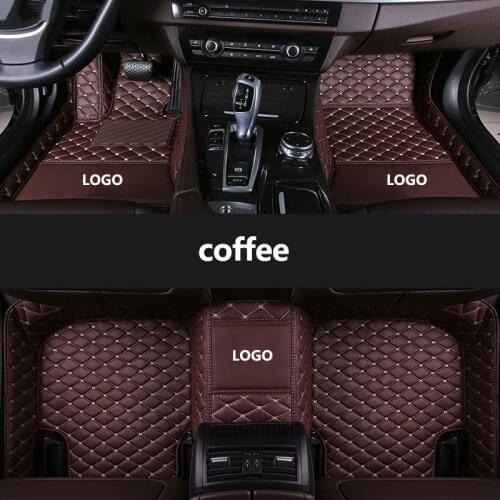 Kalaisike Custom LOGO car floor mats for Acura all models MDX RL TL ILX CDX RDX ZDX TLX-L auto accessories car styling