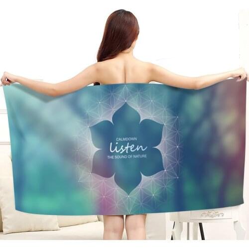2021 Good Quality Mandala Style PatternSummer Beach Towel Microfiber Printed Bath Towels Drying Quicky-Dry Microfiber Towel
