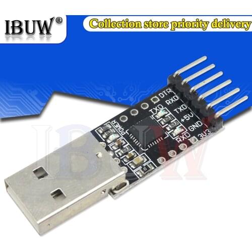 CP2102 USB 2.0 to TTL UART Module 6Pin Serial Converter STC Replace FT232 Adapter Module 3.3V/5V Power
