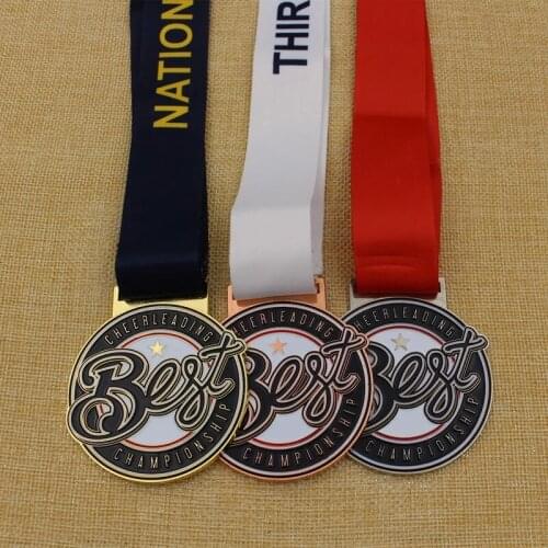 Customized Best Cheerleading Championship Metal Medal