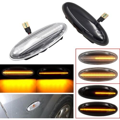 Sequential Blinker Car Lamp LED Dynamic Side Marker Turn Signal Light For Mazda B2500 Pick up 323 Tribute Protege Astina Lantis