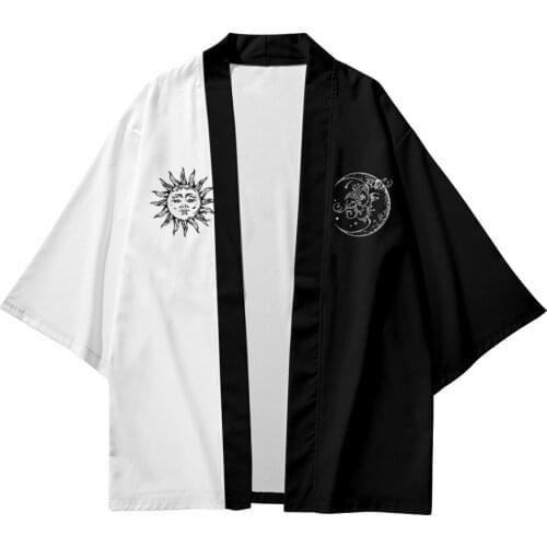 Plus Size Shrit Summer Adult Print Streetwear Japanese Yukata Kimono Tops Oversize 6XL Haori Cardigan Loose Women Men Blouse