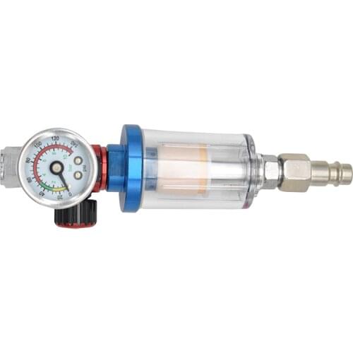 Spray gun regulator watch air pressure adjustment regulator tail pressure gauge spray gun regulator Gun pressure gauge