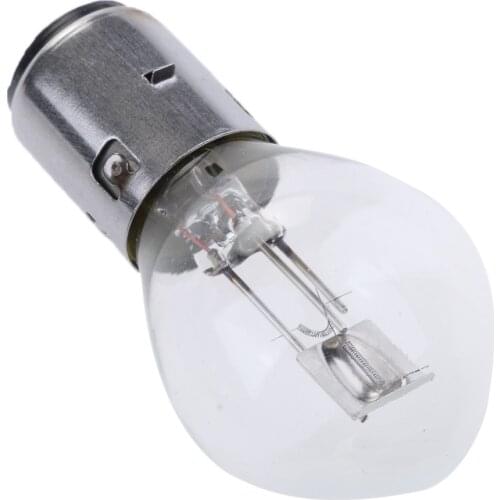 12V 35w Motorcycle White Halogen Headlight Headlamp Universal