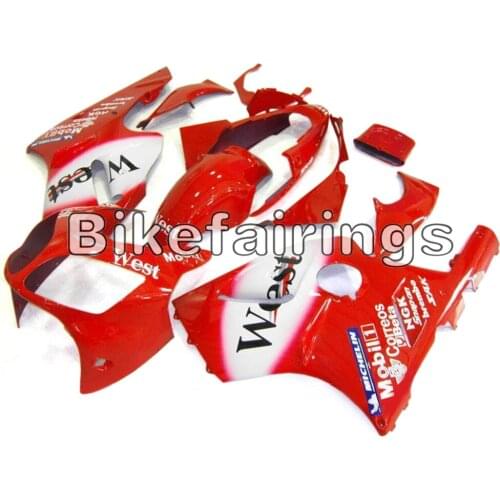 Bike Body kit For ZX12R 2002 2003 2004 ZX-12R 02 03 04 Injection Molding Motorcycles West Red and White Covers