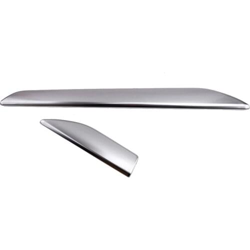 1 Set ABS Silver Interior Dashboard Strip Trim Fit for Subaru Forester SK 2021 2020 2019 Left Hand Drive Only