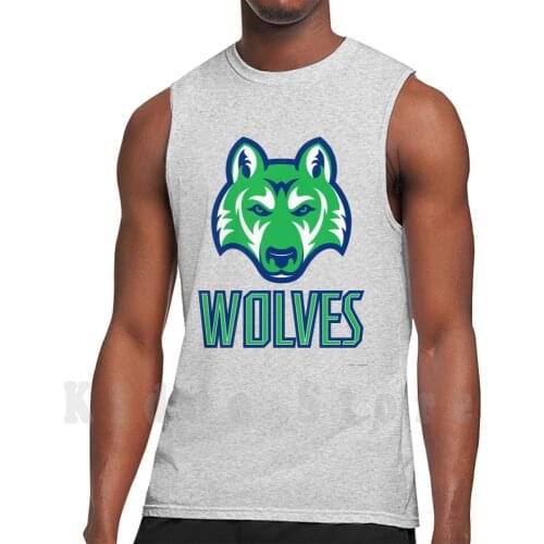 Wolfsburg Wolves Tank Tops Vest Sleeveless Sport Football Soccer Logo Animals Wolves Wolfsburg
