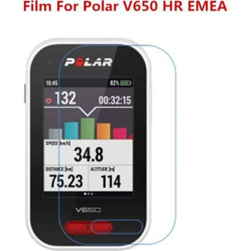 1/2/5/10 Pcs Ultra Thin Clear HD LCD Screen Protector Film With Cleaning Cloth Film For Polar V650 HR EMEA